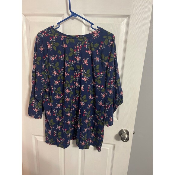 City Streets 3/4 Sleeve Shirt Size 2X - Picture 4 of 4